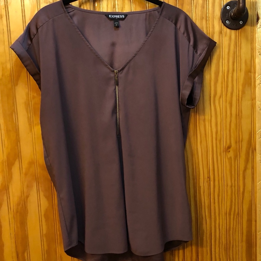 Express Large Dark Rose Blouse!